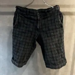 COMME des GARCONS HOMMEメンズ チェック柄 ハーフパンツのサムネイル