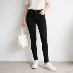 良品計画【22】スキニーパンツ 細身シルエット デイリー使い