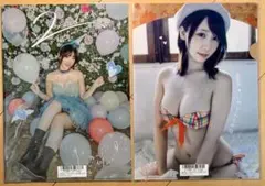伊織もえ クリアファイル いおりんく スクラッチE賞 2枚セット