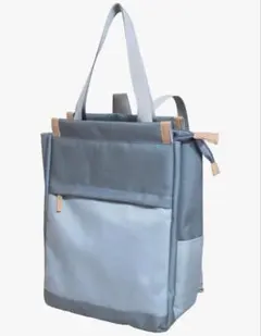 大容量 2way トート リュック 撥水 A4サイズ PCポケット付き グレー