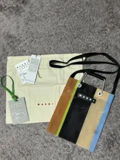 最終値下げ！○MARNI マルニ○プリント コットン トートバッグ○新品 