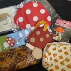 キノコグッズ5点〜￼