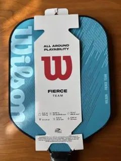 新品】Wilson ウイルソン ピックルボールパドル FIERCE MAX 青 - メルカリ