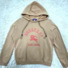 バーバリーブルーレーベル　パーカー　ベージュ　Mサイズ　コットンのサムネイル