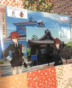 信濃藤四郎 刀剣乱舞 致道博物館限定コラボ クリアファイル、ノートセット
