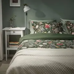 未使用 IKEA NÄSSELKLOCKA 掛け布団&枕カバー150X200
