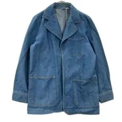 70s The Jean Machine デニムテーラードジャケット S相当