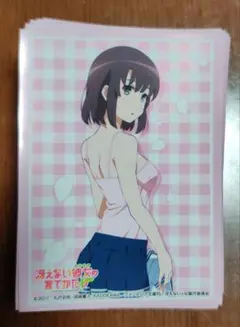 冴えない彼女の育て方　Fine カードスリーブ キャラクターカードスリーブ 冴えない彼女の育てかたFine 加藤恵 [冴え