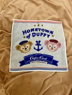 東京ディズニーシー　ミニタオル　ケープコッド　 ダッフィー＆ シェリーメイ