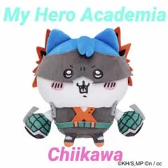僕のヒーローアカデミア×ちいかわ ぬいぐるみS（爆豪勝己×ハチワレ）