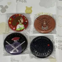 ジブリ缶バッジ　4点