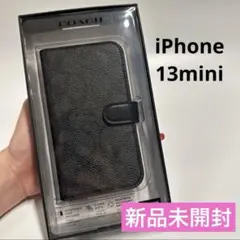 新品未開封 COACH 手帳型ケース iPhone 13mini