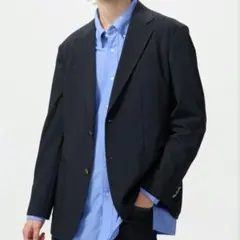 ✨美品✨UNIQLO JWアンダーソン コラボ 感動ブレザー 紺ブレ 金ボタン