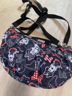 LeSportsac レスポートサック ミニーマウス ミニショルダーバッグ