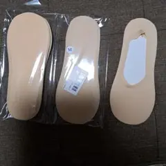 パンプス用ベージュ Mサイズ ソックス