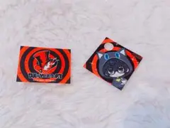 P5R P5X AMO CAFE ストロータグ 雨宮蓮 怪盗団ロゴ