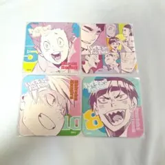 ハイキュー ファンパーク 箔押しクリアカード コースター 五色工 3点