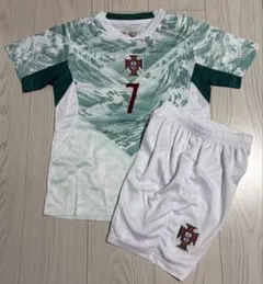 150cm最新　ポルトガル代表　キッズ　ロナウド　子供サッカーユニフォーム
