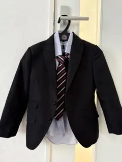 キッズフォーマルスーツセット（ブラック） 120cm