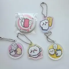 ちいかわ 缶バッジ アクリルキーホルダー 5点セット
