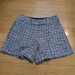 NATURAL BEAUTY BSICショートパンツSモノトーン秋冬物ナチュラル