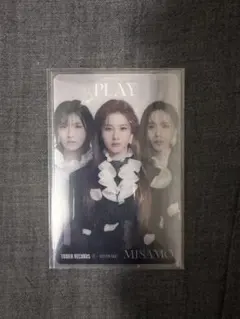 MISAMO PLAY タワレコ 特典 クリアトレカ オール