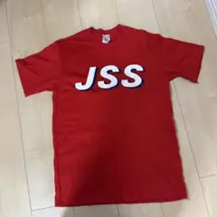 Mizuno JSSロゴ Tシャツ レッド