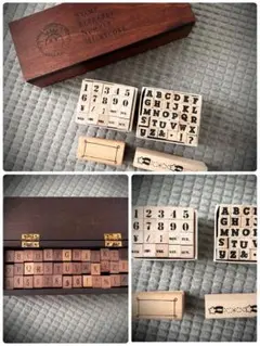 アンティーク レトロ スタンプセット