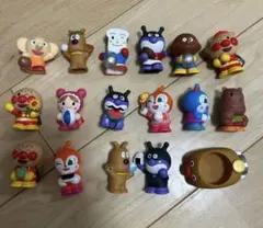 アンパンマン　食玩　指人形　マスコット