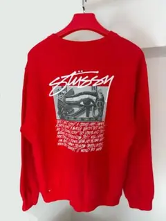 stussy グラフィックプリント トレーナー