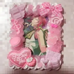 ホイップデコ トレカケース ピンク リボン 量産型 b8