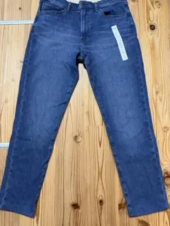 UNIQLO EZYジーンズ　ブルー L スリムフィットテーパード