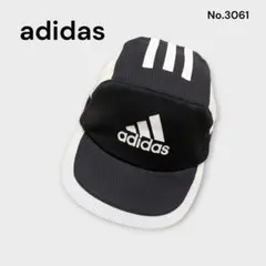 adidas キッズ キャップ メッシュ ブラック ホワイト ジュニア 高学年のサムネイル
