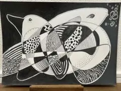 鉛筆画　アート　#10