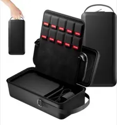 16 Switch 2用収納ケース キャリングケース EVAハードシェル
