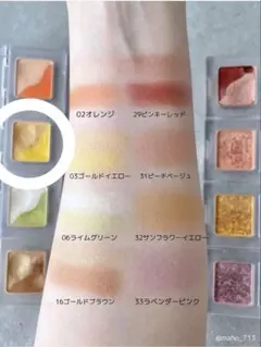 トーン ペタルアイシャドウ 03 1度微量使用 美品のサムネイル