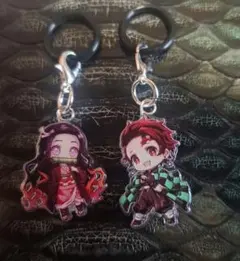 鬼滅の刃 アクリルチャーム 2個セット
