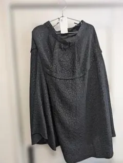 定価7500円ブラック フレアスカート サイズ40/L