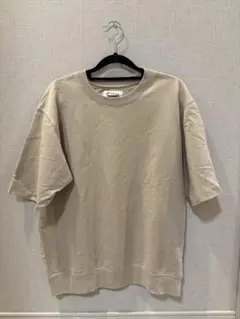 GLOBAL WORK クルーネック半袖 Tシャツ ベージュのサムネイル