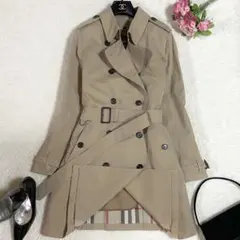 極美品● バーバリーロンドン トレンチコート ベルト ライナー ベージュ 48