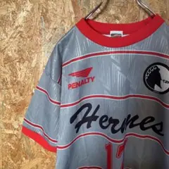 AE9472 PENALTY スポーツウェア 半袖Tシャツ グレー M ポスのサムネイル