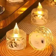 キャンドル風LEDライト 24個セット