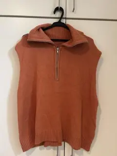 OLIVE des OLIVE ハーフジップ ニットベストのサムネイル