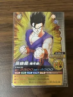ドラゴンボール　データカードダス　孫悟飯　青年期　レアカード　希少品　キラキラ