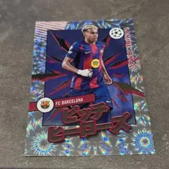 Topps ラミネ・ヤマル FCバルセロナ ピッチヒーローズ ホロ