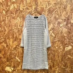 C DE C COUP DE CHANCE 膝丈ワンピース ニット フレア