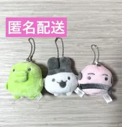 顔デカ顔文字マスコットしょぼん、キター、シャキーン3体セット - メルカリ