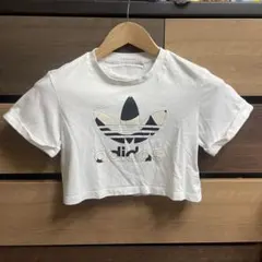アディダス×マリメッコ ココラボ クロップド Tシャツ 白のサムネイル