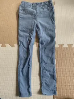 3CAN4ON スリムフィット 裏起毛ライトブルー パンツ　110cm