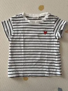 branshes ボーダー 半袖Tシャツ 90cm